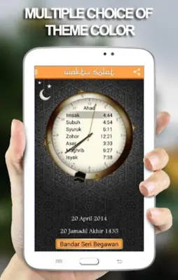 Waktu Solat Brunei android App screenshot 5